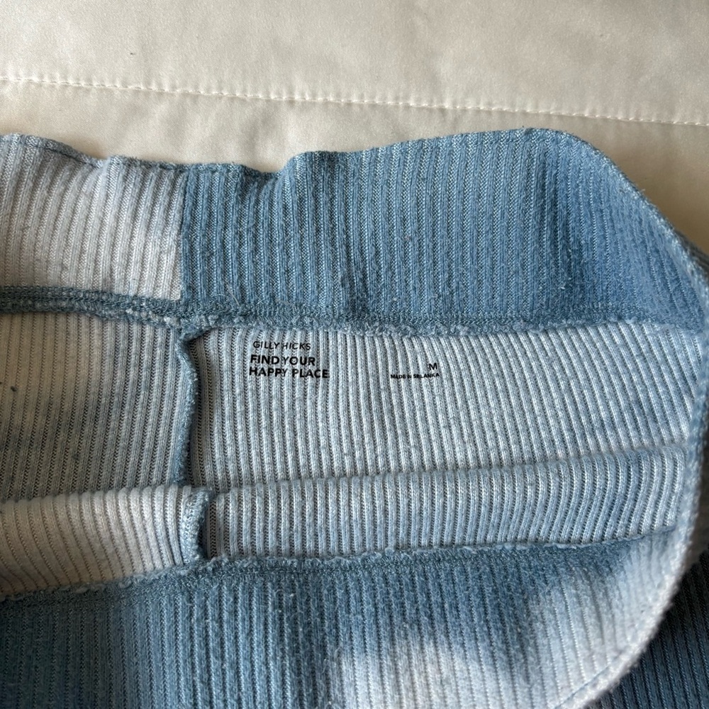 Gilly Hicks High Rise Ribbed Shorts - Picture 3 of 3